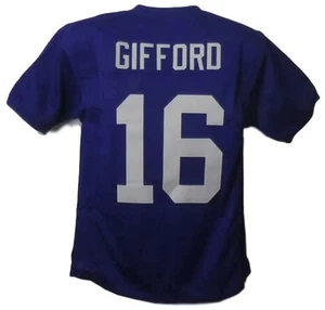 Frank Gifford Unsigned New York Giants Size XL Blue Jersey 40015 - Picture 1 of 2