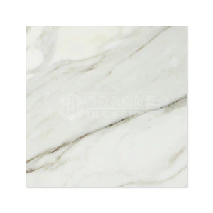 Calacatta Gold (italienisch Kalkutta) Marmor 18 x 18 Feldfliese - Bild 1 von 1