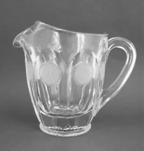 Jarra Fostoria Glass Crystal MONEDA 32 OZ - Imagen 1 de 3