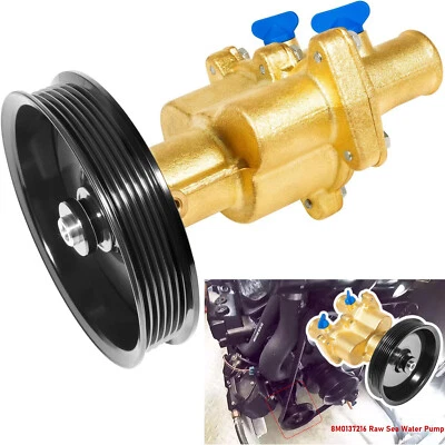 For Mercury Mercruiser Quicksilver Raw Water Sea Pump 8M0139995, 46-862914T10 - Image 1 of 4