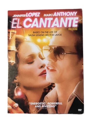 El Cantante DVD Sealed Movie Film Jennifer Lopez Marc Anthony Salsa Hector Lavoe - Image 1 of 2