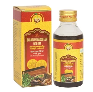 Vaidyaratnam Saraswatarishtam Con Oro 200ml | Memoria y Concentración Envío Gratis - Imagen 1 de 5