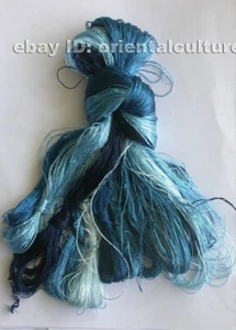 Chinese 100%real natural mulberry silk,hand-dyed embroidery silk floss/thread - Picture 1 of 3