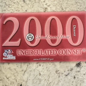 United States Mint 2000 Uncirculated Coin Set-Denver - Picture 1 of 4