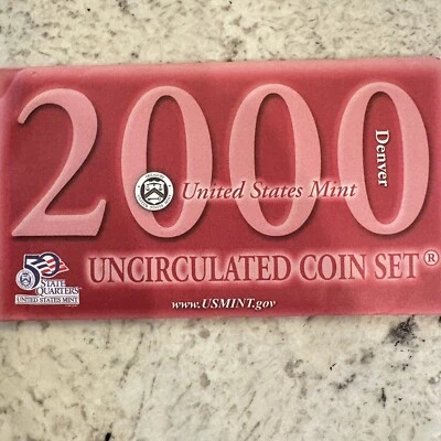 United States Mint 2000 Uncirculated Coin Set-Denver - Image 1 of 4