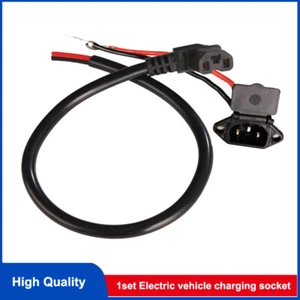 E-Bike Elektroroller Akku Stecker Stecker mit 12AWG Kabel Ladebuchse NEU - Bild 1 von 17
