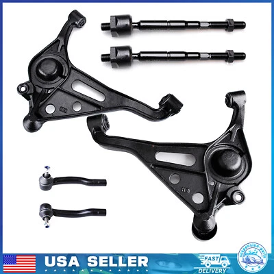 Front Lower Control Arms Tie Rod Ends For 1999-2004 Chevy Tracker Suzuki Vitara - Image 1 of 4