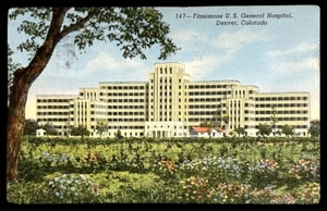 Fitzsimons U.S. General Hospital • Denver Colorado • Posted 1942 - Bild 1 von 2