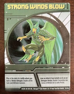 Bakugan "STRONG WINDS BLOW" Fähigkeitskarte Battle Brawlers 45/48c - Bild 1 von 1
