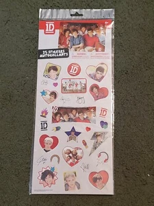 Rare One Direction 1D 2012 Sealed Pack of 25 Stickers - Brand New, Never Opened - Picture 1 of 2