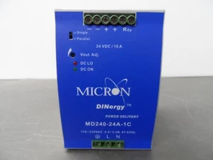 FUENTE DE ALIMENTACIÓN MICRON INDUSTRIES CORPORATION MD240-24A-1C (24939) - Imagen 1 de 9