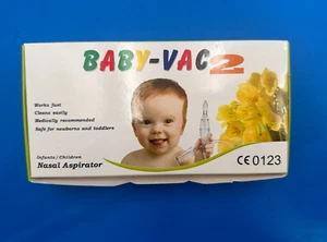 BABY-VAC Vakuumbetriebener Baby Nasensauger Sicher Hygienisch - Bild 1 von 2
