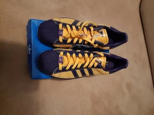 Herren-Sportschuhe NBA LA Lakers Adidas Superstar 1 – UK-Größe 9,5 neu mit Karton & Etikett - Bild 1 von 9