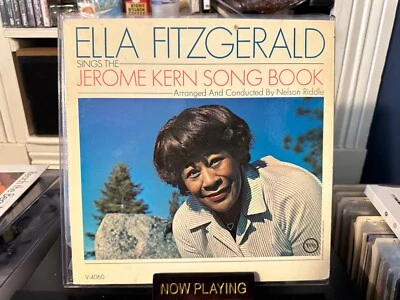 Ella Fitzgerald - Sings The Jerome Songbook Verve V-4060  Mono Nice album - Image 1 of 4