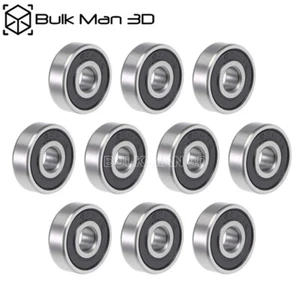 10PCS 625RS Deep Groove Ball Bearings, Rubber Sealed 5x16x5mm 625-2RS Bearings - Picture 1 of 10