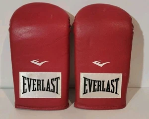 Everlast Red Boxing Sparing Training Speed Work Gloves #4306 Brand New Size S/M - Picture 1 of 5