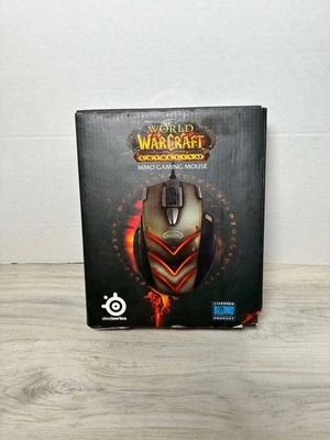 SteelSeries World of Warcraft Cataclysm (62100) Wired MMO Gaming Mouse - Image 1 of 4