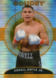 UPPER DECK 2022 GOODWIN CHAMPIONS VERGIL ORTIZ JR #GP4 142/499 GOUDEY ORANGE - Picture 1 of 2