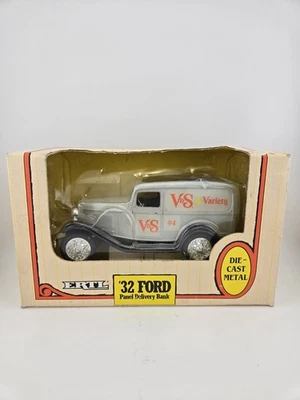 Camión de reparto Ford 1932 vintage Ertl escala 1:25 diecast Bank variedad V&S  Foto 1 de 4