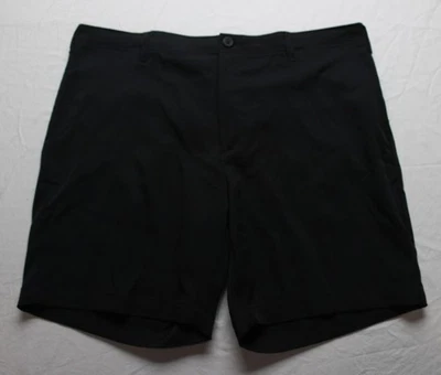 BCG Mens Golf Essential 8" Moisture Wicking Classic Fit Short AR8 Caviar Size 38 - Image 1 of 3