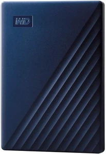 Disque dur portable WD My Passport pour Mac - 2 To, bleu - Veuillez lire la description - Photo 1/6