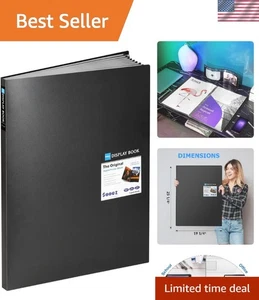 Carpeta de alta resistencia con 30 protectores transparentes, portafolio de 18"x24" para obras de arte - Imagen 1 de 8