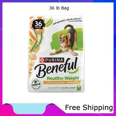 Purina Beneful Peso Saludable con Pollo Criado en Granja Comida Natural para Perros Seca Foto 1 de 4