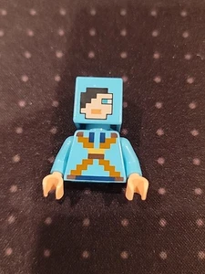 Lego Minifigura Minecraft Dragon Slayer min067 Piezas: Torso, Brazos, Manos, Cabeza - Imagen 1 de 2