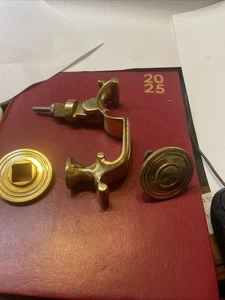 Brass Door Knocker Vintage Heavy 15x7x5cm - Picture 1 of 6