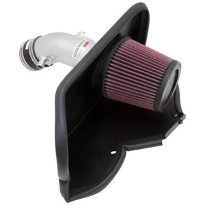 K&N 12 Toyota Camry 3.5L V6 Silver Short Ram Typhoon Intake - Picture 1 of 14