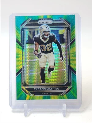 TYRANN MATHIEU 2022 PANINI PRIZM NFL FOOTBALL HYPER SAINTS A /175 Q2161 - Image 1 of 2