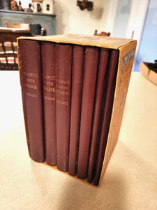 McGUFFEY'S ECLECTIC READERS PRIMER THRO SIXTH REVISED EDITIONS SET W/ORG. BOX - Picture 1 of 16