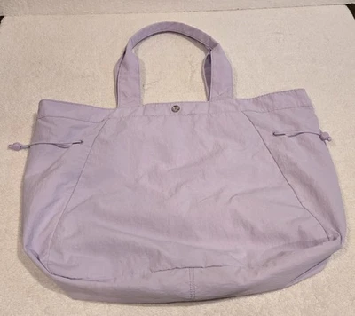 Lululemon Side-Cinch Shopper Tote Bag Large Yoga Gym Lavender Fog 18L - Image 1 of 4