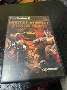 Mortal Kombat Shaolin Monks PlayStation PS2 2005 solo custodia e manuale - senza gioco - Foto 1 di 4