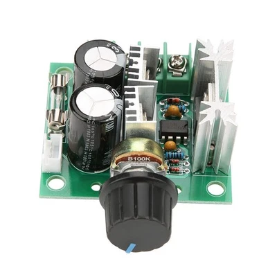 12V-40V 10A PWM DC Motor Governor Stepless Variable Speed Switch Module❀ - Image 1 of 4