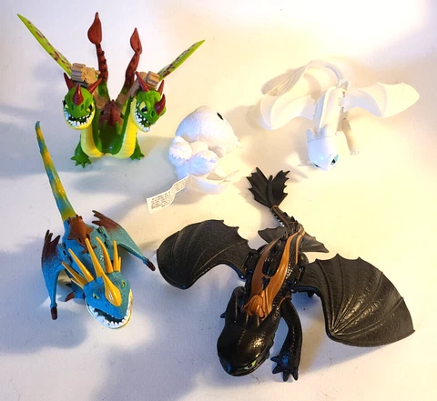 2018 2019 How to Train Your Dragon: The Hidden World action figure lot Cover