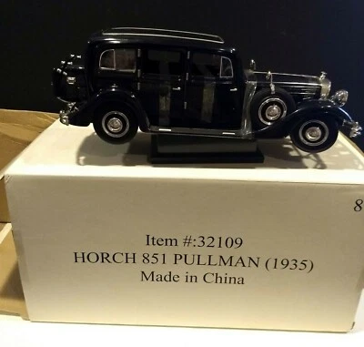 HORCH 851 PULLMAN 1935 1:18 Ricko RC32109 New in box. Never displayed. On stand. - Image 1 of 4
