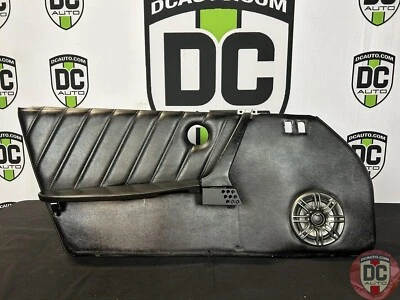 Porsche 911 74-89 Driver Side Door Panel W/ Door Pull Black 91155593140 05T - Image 1 of 4