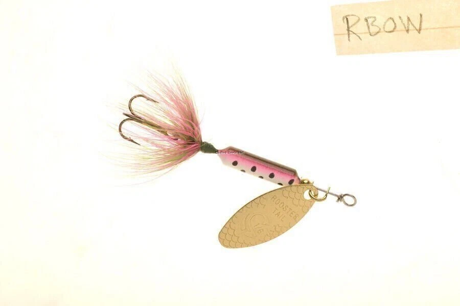 Wordens 210-RBOW Cola de Gallo Giratorio en Línea, 2 1/2", 1/6 OZ Gancho Agudo, Rainb Foto 1 de 1