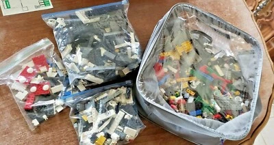 LOTE DE 6 LB 15 OZ ASST. LEGO HARRY POTTER CABALLERO AUTOBÚS LEGO CITY ESTACIÓN DE POLICÍA Y ETC. Foto 1 de 4