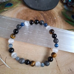 Erhöhen Sie Ihre Vibration Armband Kristall Heilung Schmuck spirituelles Geschenk für sie - Bild 1 von 8