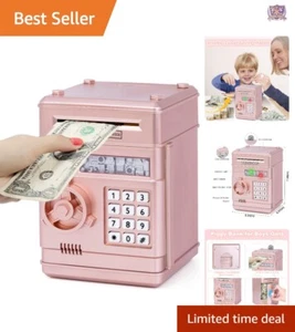 Electronic Piggy Bank for Kids - High-Capacity Coin & Paper Money Saving Bank - Picture 1 of 7