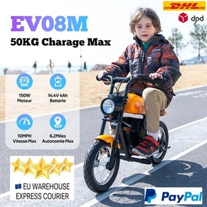 12 ELECTRIC CUSTOM MINI MOTO EVERCROSS EV08M FOR KIDS 3 12 150W KID BIKE 16 KMH - Picture 1 of 8