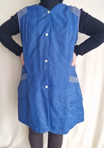 Nylon Dederon kittel schürze Vintage Apron Gr. 46--Original 70er Jahre-- - Bild 1 von 4