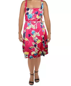 Lauren Ralph Lauren Women's Floral Print Pleated Shift Dress - Picture 1 of 1