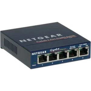 Netgear GS105GE 5 Port Unmanaged Gigabit Switch - Bild 1 von 5