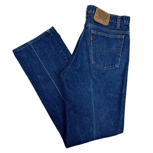 Jeans vintage Levis 517 para hombre 36x33 naranja pestaña bootcut 40517 0215 EE. UU. 80s 1989 - Imagen 1 de 12