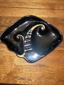 Mid-Century Modern Ash Tray Drip Pattern Boomerang - Picture 1 of 7