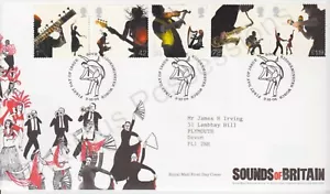 ROCK PMK GB ROYAL MAIL FDC 2006 SOUNDS OF BRITAIN BRIEFMARKENSATZ - Bild 1 von 1