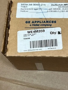 WE4M359 OEM GENUINE NEW GE Dryer Timer-DJXR433GG1WW, DJXR433GG2WW - Picture 1 of 3